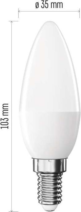 Image du produit Emos Classique (E14, 4.20 W, 470 lm, 1 x, E)