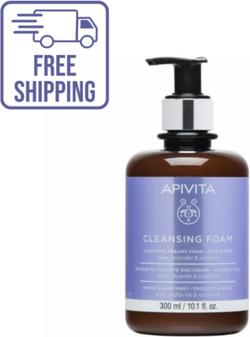 Produktbild Apivita Reinigungsschaum Gesicht und Augen mit Olive und Lavendel 300ml (Reinigungsschaum, 300 ml)