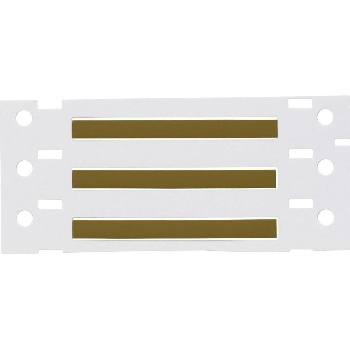 Brady, Etiketten, 3PS-094-2-BR-S, B-342, Permasleeve, wärmeschrumpfd. Polyolefin, Braun, 50,8 x 4,6mm, für Kab