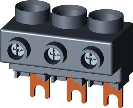 Image du produit Siemens BORNE D'ALIMENTATION, 3 PHASES, S00/S0