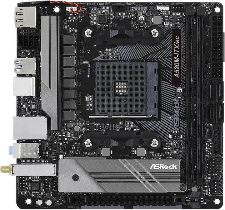 Produktbild AsRock A520M (AM4, AMD A520, Mini-ITX)