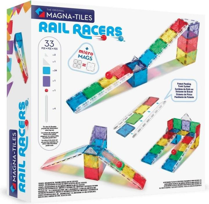 Produktbild Magna-Tiles ® Rail Racers - 33 Teile