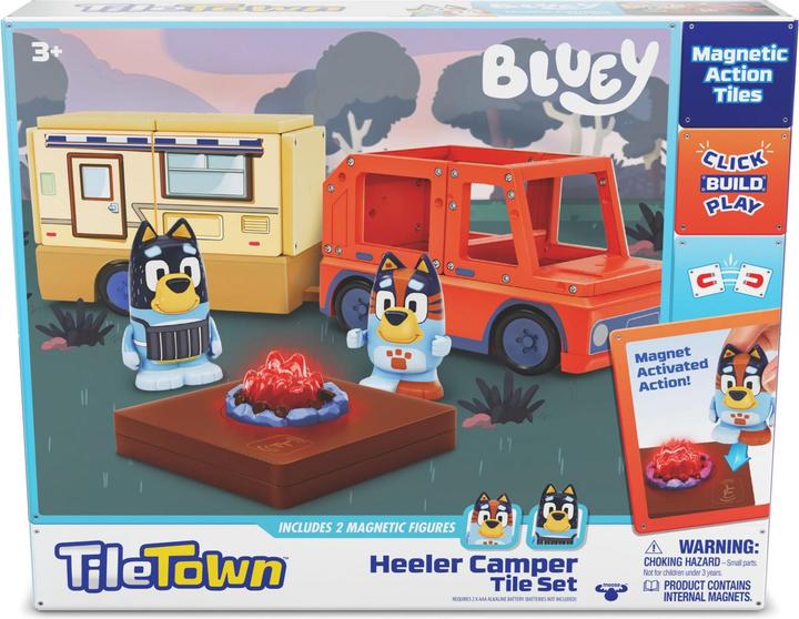 Produktbild Bluey TILE TOWN - Camper Set (90340)