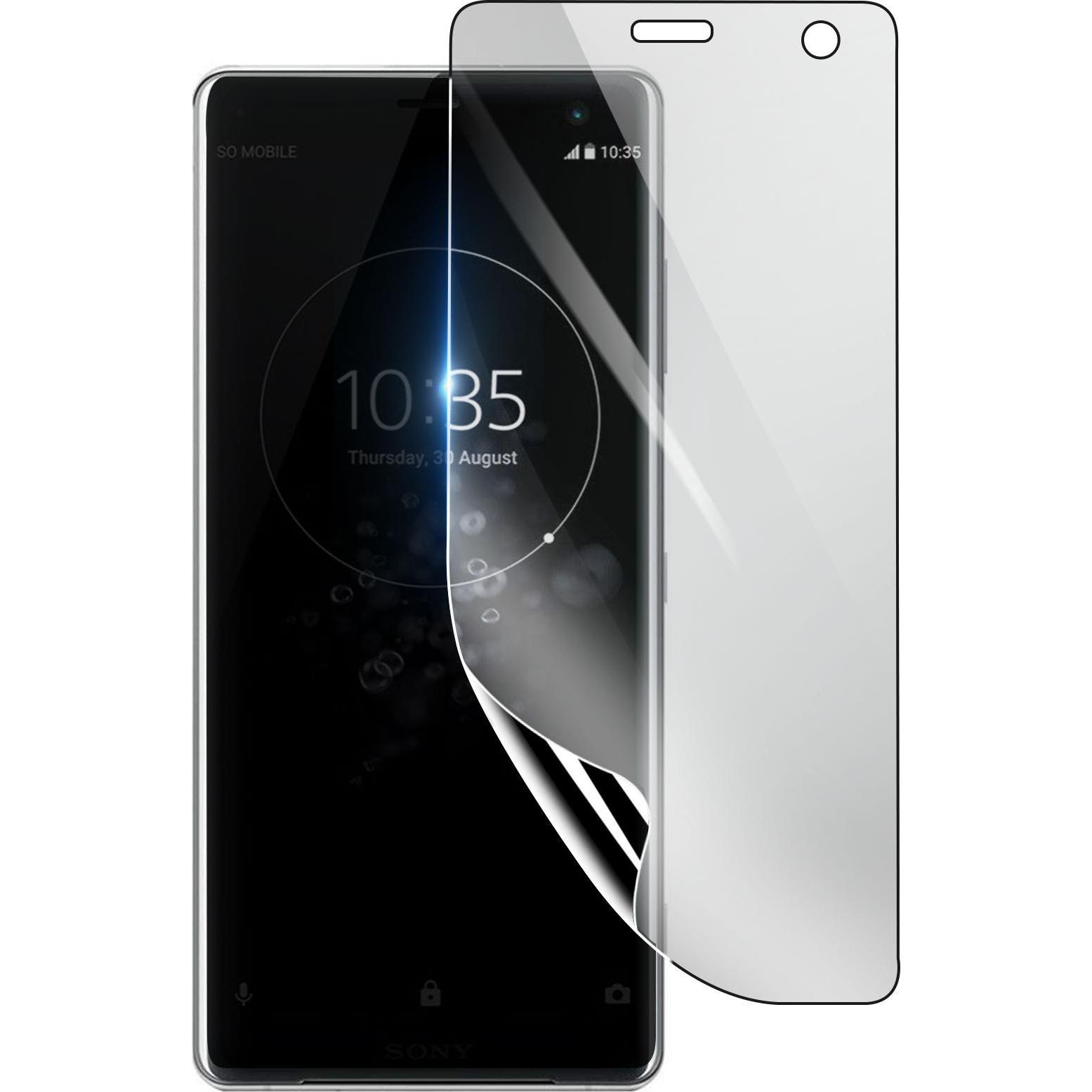 3MK Hydrogel Bildschirmfolie für Sony Xperia XZ3 (1 Stück, Sony Xperia XZ3), Smartphone Schutzfolie, Transparent