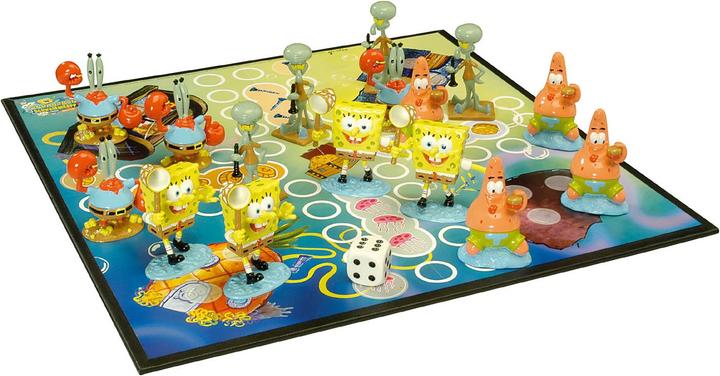 Produktbild United Labels SpongeBob Schwammkopf 'Mensch ärgere Dich nicht' (Deutsch)