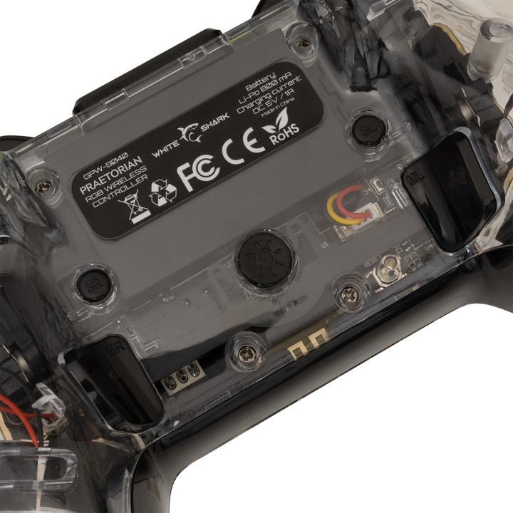 Produktbild White Shark GPW-8040 Praetorian RGB BT Controller (Android, iOS, PC, PS3, PS4, Switch)