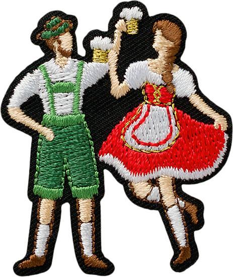 Image du produit Mono Quick Paar in Trachten (1 pcs, 4.60 x 3.90 cm)