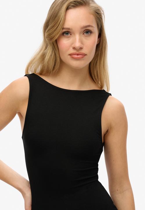 Actual product image Superdry Jersey Twist Back Midi Dress (10XL)