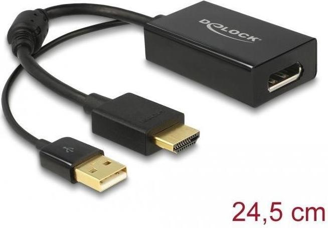 Image du produit Delock HDMI zu (DP, 24.50 cm)