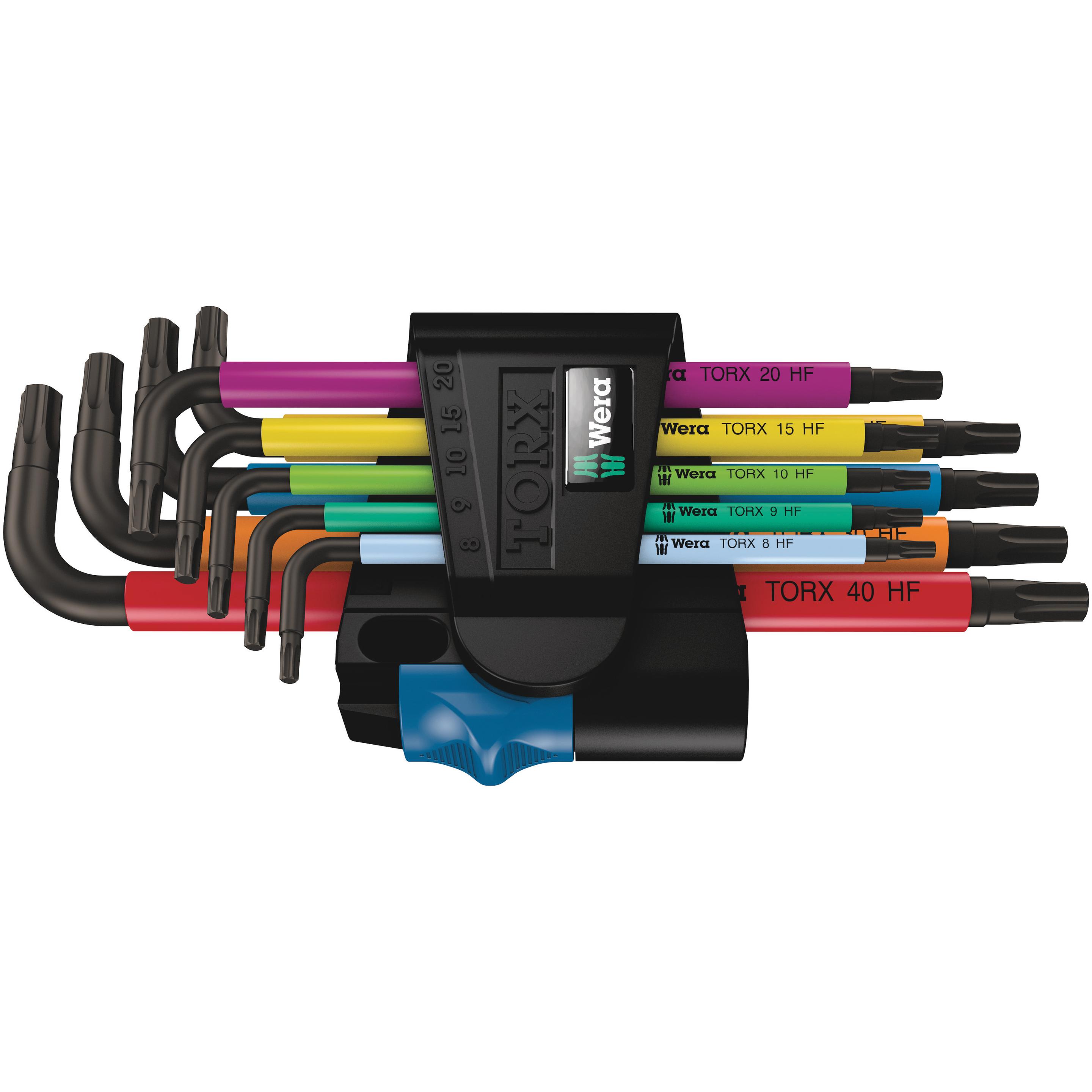 Wera, Schraubenzieher, 967/9 TX Multicolour HF 1 (Torx (TX))