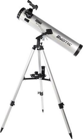 Byomic Entry-level reflector telescope 76/700 with case