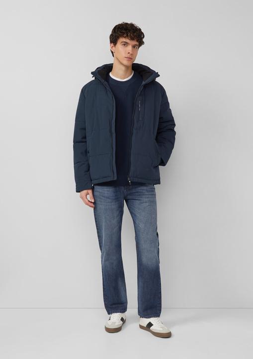 Produktbild s.Oliver Sweatshirt Strukturiertes Sweatshirt mit Rippbündchen (L)