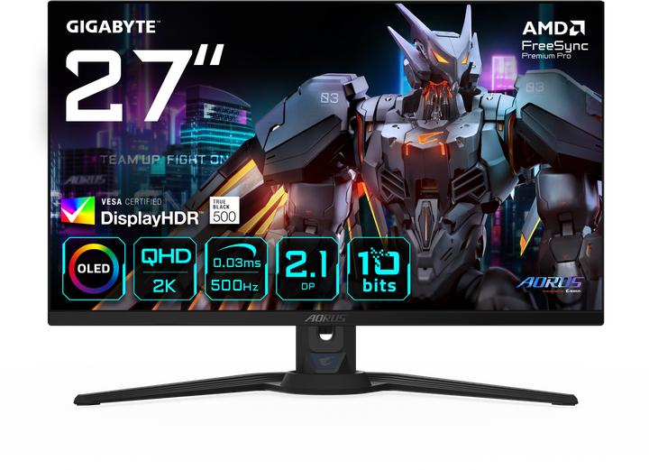 Produktbild Gigabyte AORUS FO27Q5P (2560 x 1440 Pixel, 27")