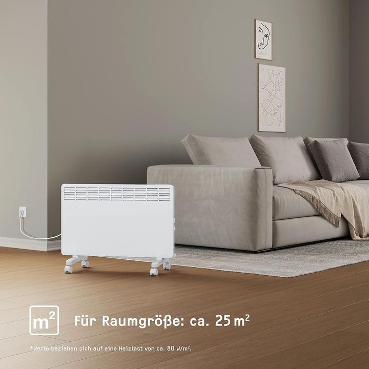 Actual product image Stiebel Eltron EG-50-PL2- PE Convector heater Floor-standing unit for approx. 25 m², electr. controller (2000 W)
