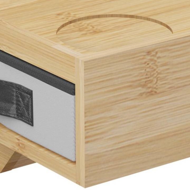 Relaxdays 2 tables de nuit