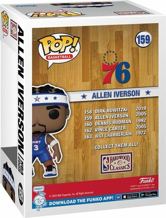 Actual product image Funko Legends - Allen Iverson