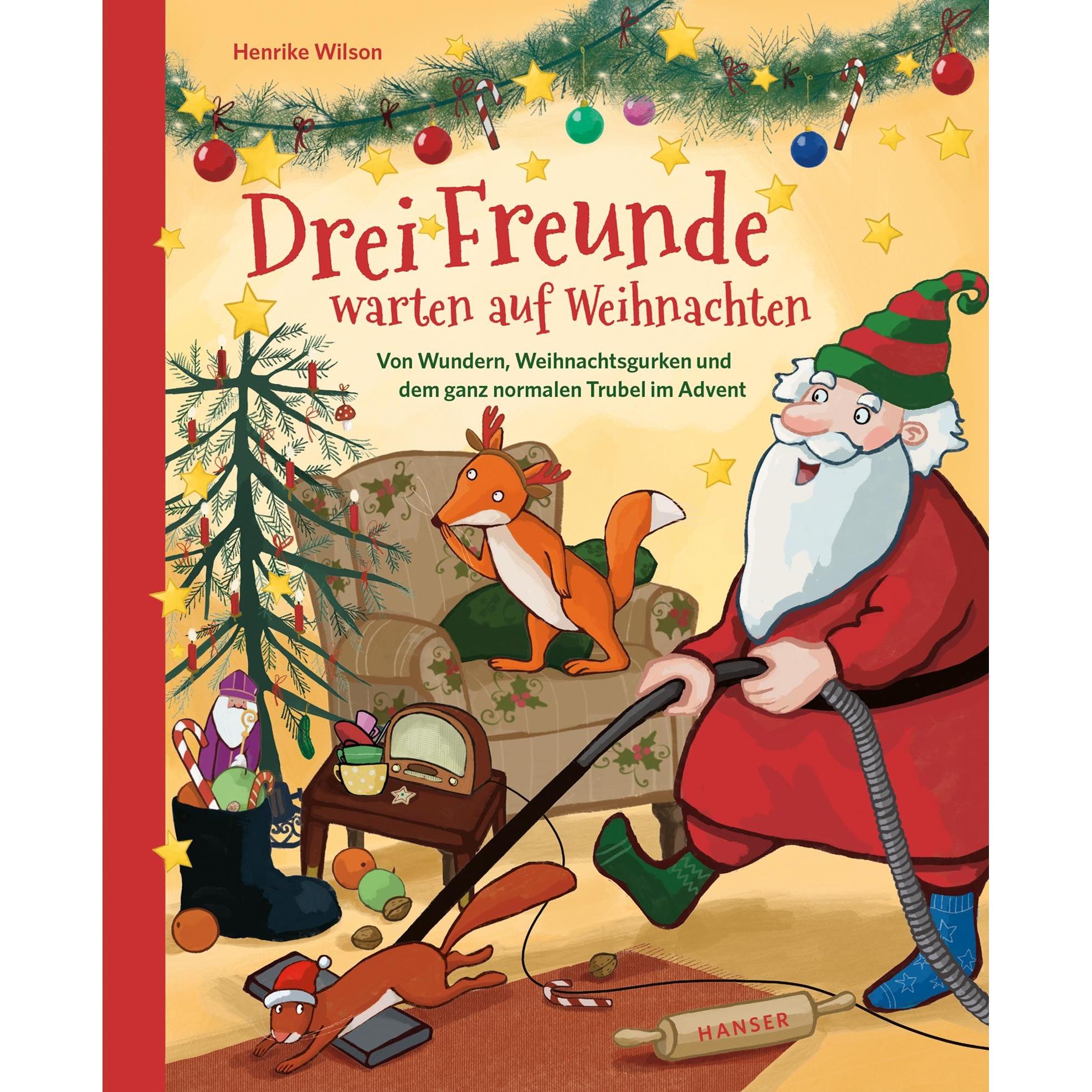 Drei Freunde warten auf Weihnachten, Kinderbücher von Henrike Wilson