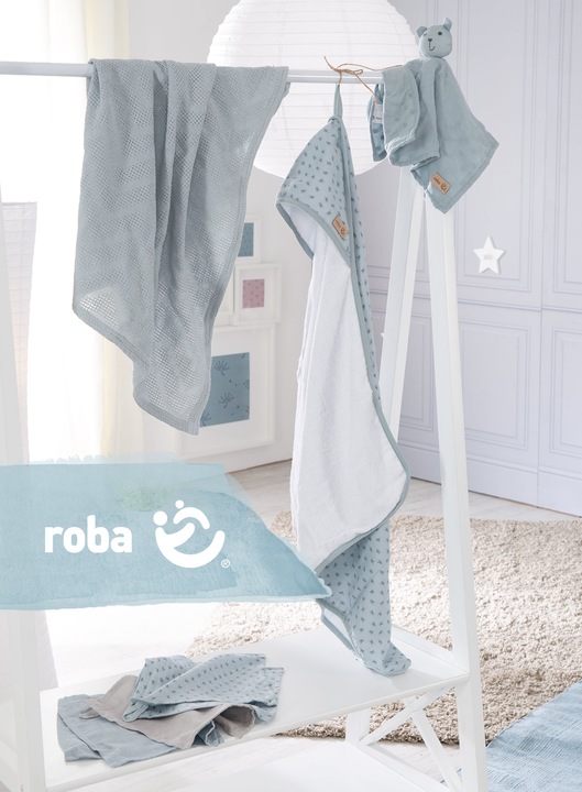 Actual product image Roba Gift set baby care Lil Planet turquoise