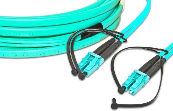 Produktbild Wirewin Lightwin High Quality Flat-Duplex LWL Patchkabel, MM OM3, LC - LC (1 m)