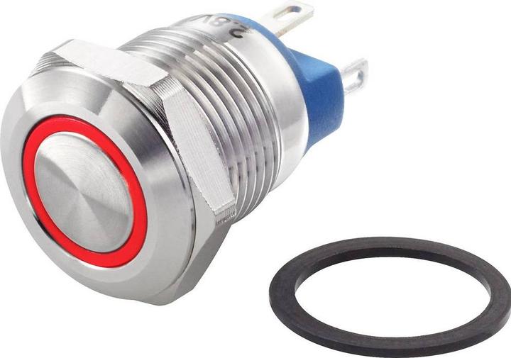 Produktbild Tru Components TC-7494652 TC-GQ12-AF-10E/J/R/12V/S Vandalismusgeschützter Drucks