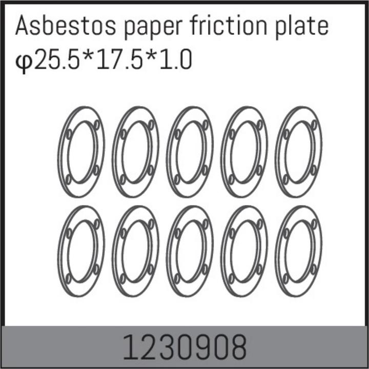 Immagine prodotto Absima Guarnizione di carta differenziale 25.5*17.5*1.0 (10)