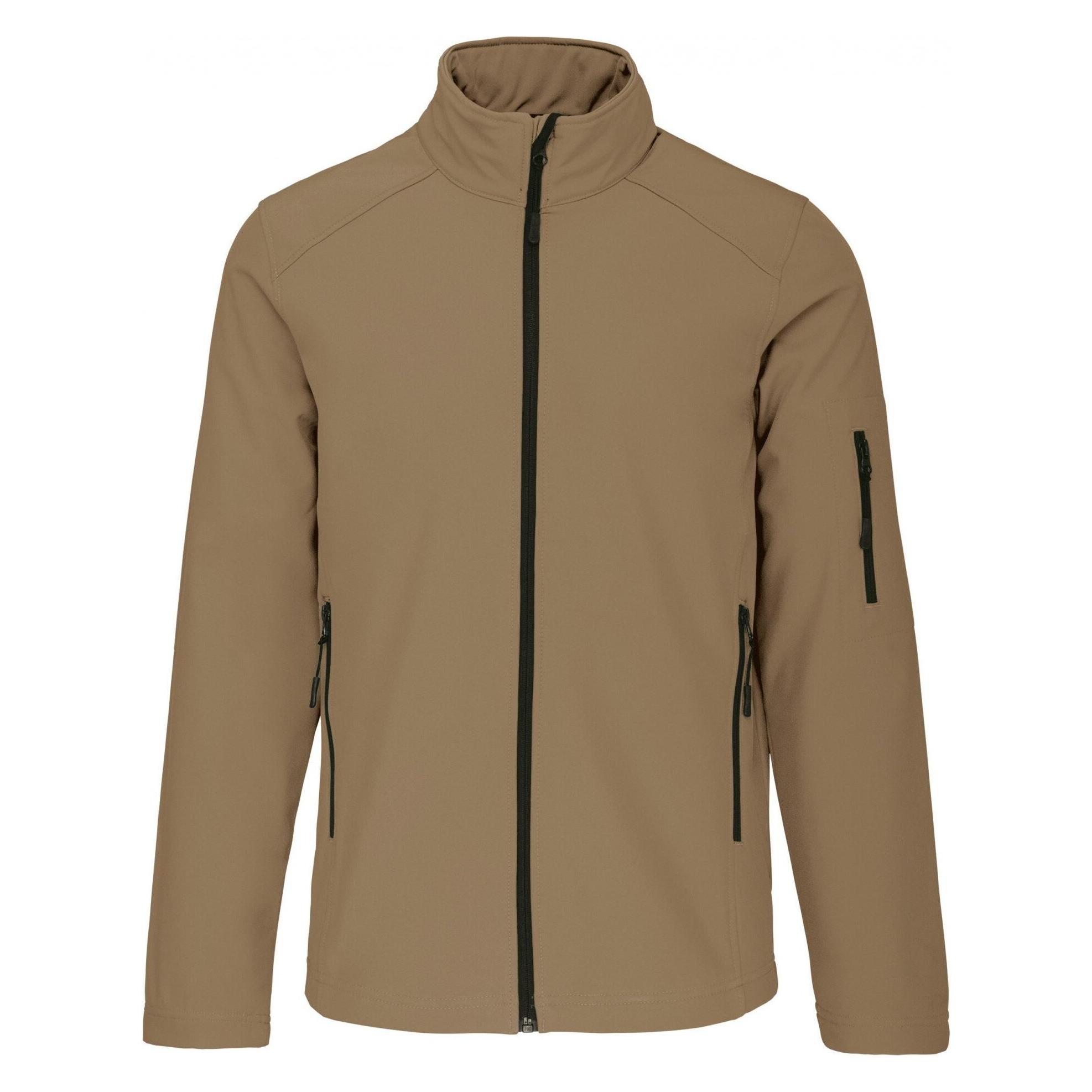 Kariban, Herren, Regenjacken, Regenjacke, Braun, (3XL)