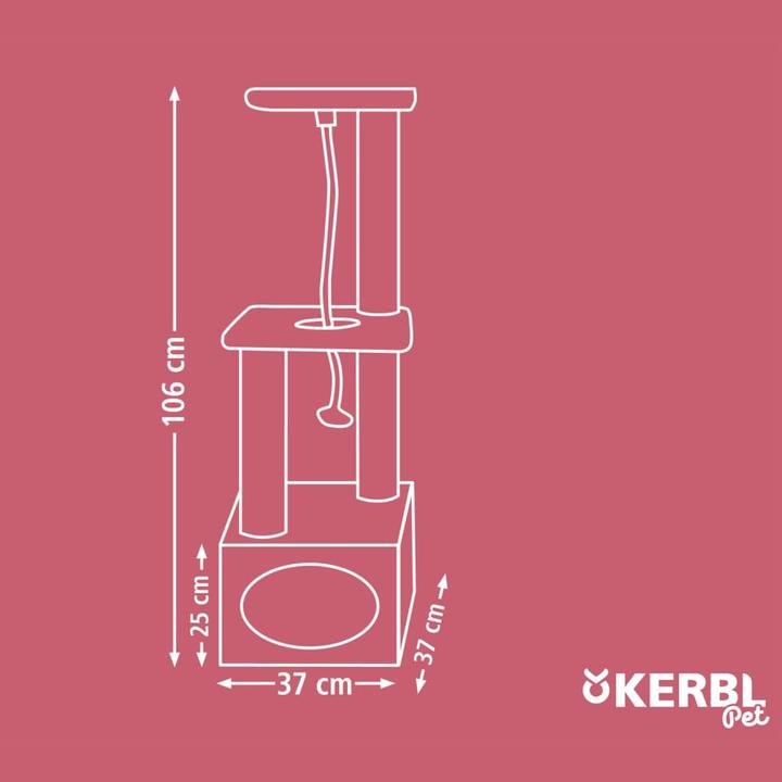 Produktbild Kerbl PLATIN PRO Höhe: 106 cm, beige (106 cm, Beige)