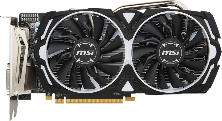 Image du produit MSI Radeon RX 570 ARMOR (8 Go)