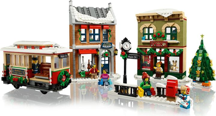Image du produit LEGO La rue principale décorée pour Noël (10308, LEGO difficiles à trouver)