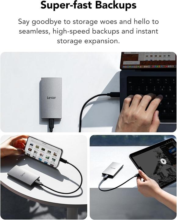 Produktbild Lexar SSD Esterno ES3 (1 TB)