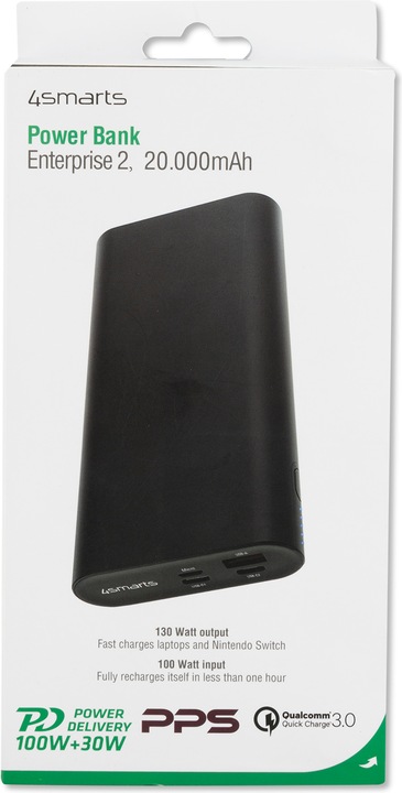 Produktbild 4smarts Enterprise 2 (20000 mAh, 130 W, 74 Wh)