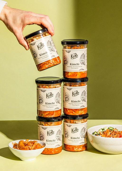 Actual product image KoRo Vegan kimchi, spicy fermented Chinese cabbage (2100 g)