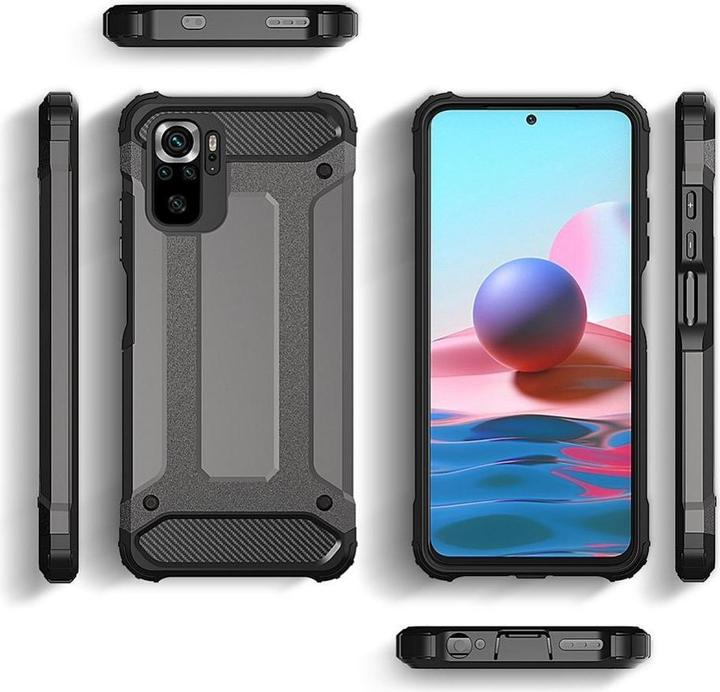Actual product image Hurtel Hybrid Armor Case Tough Rugged Cover for Xiaomi Redmi Note 11T 5G / Redmi Note 11S 5G / Poco M4 Pro (Xiaomi Poco M4 Pro, Xiaomi Redmi Note 11S 5G, Xiaomi Redmi Note 11T 5G)