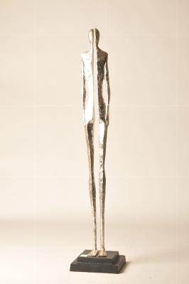 Actual product image Schlittler Human, aluminium, silver H: 127 cm