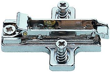 Salice Cross mounting plates for cup hinges with pre-assembled Euroschrau (1 pcs.)