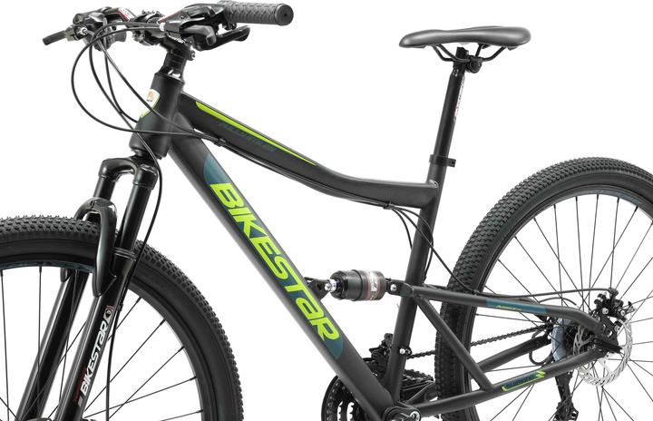 Actual product image Bikestar Fully mountain bike
