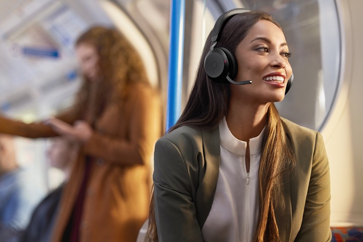 Actual product image Jabra Evolve2 75 UC Stereo (Wireless, USB-A)