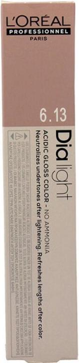 Actual product image L'Oréal Professionnel DIA LIGHT gel-creme acide sans amoniaque #6,13 50 ml (#6,13)