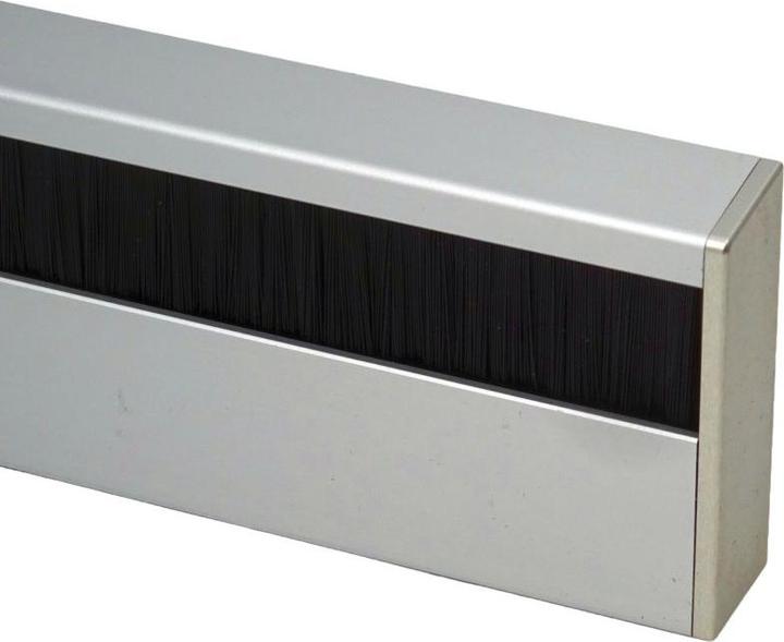 Actual product image Elbro End piece 60×20mm left silver