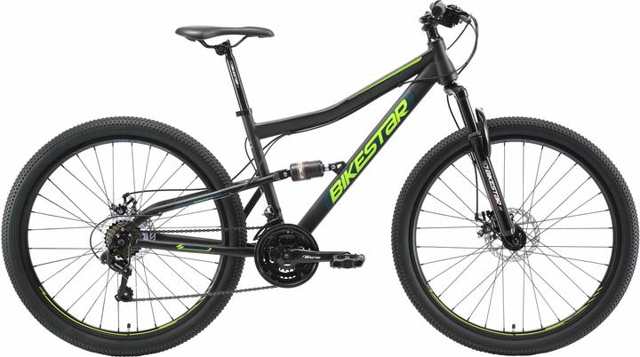 Actual product image Bikestar Fully mountain bike