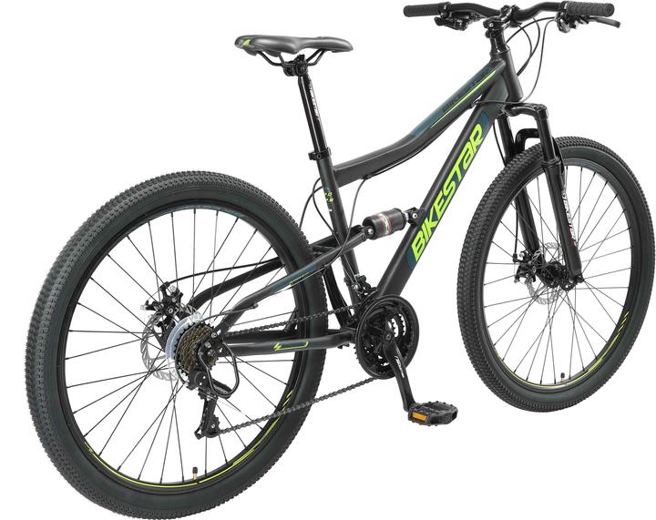 Actual product image Bikestar Fully mountain bike