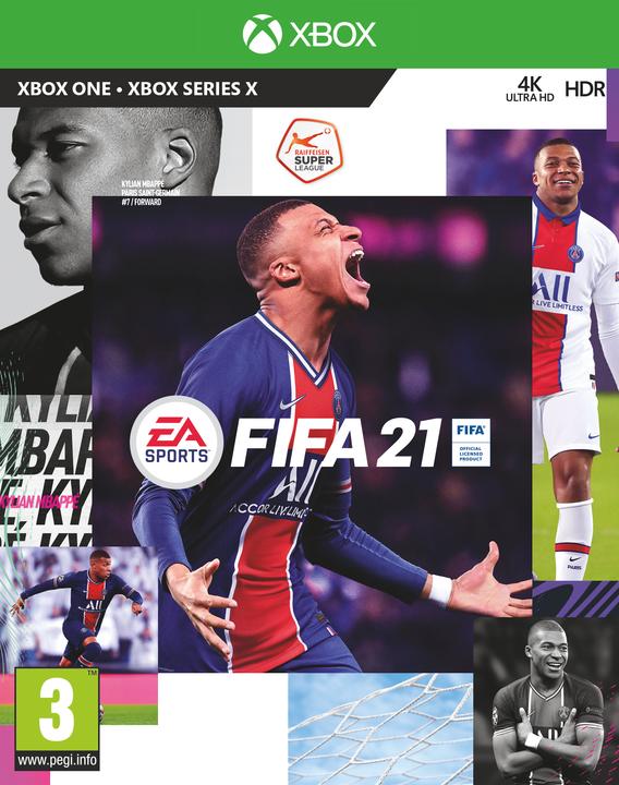 Actual product image EA Games FIFA 21 (Xbox One X, Xbox Series X, Multilingual)