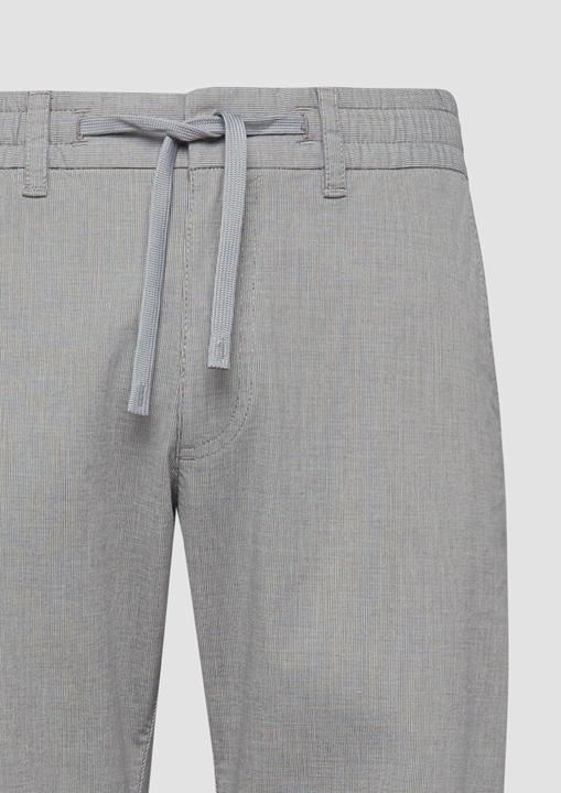 Immagine prodotto s.Oliver Phoenix: Fein gemusterte Chino mit Elastikbund (W29/L34)