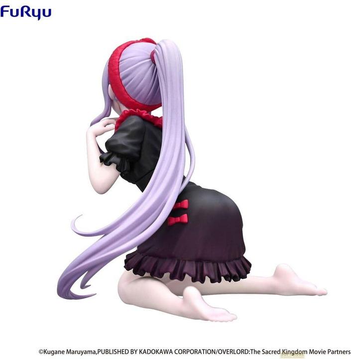 Actual product image Furyu Overlord Noodle Stopper PVC Statue Shalltear Loungewear Ver. 9 cm