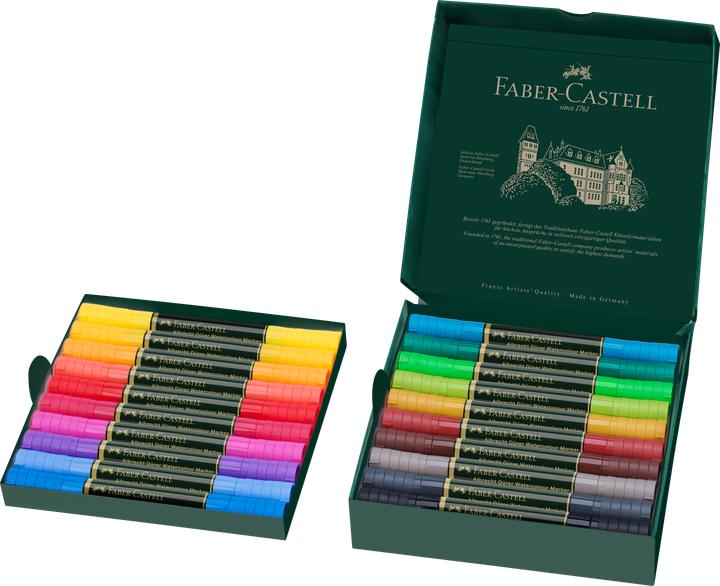 Image du produit Faber-Castell Marqueur aquarelle Albrecht Dürer 20s (Vert, 0.80 mm, 20 x)