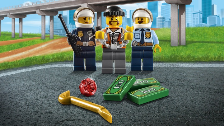 Immagine prodotto LEGO Un carro attrezzi sulla strada (60137, LEGO City)