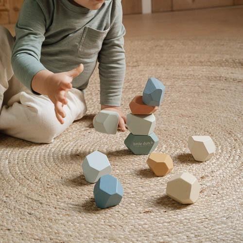 Image du produit Little Dutch Stapelsteine Forest Friends FSC