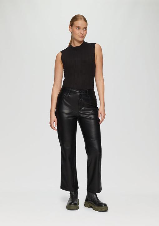 Image du produit S.Oliver Hose Kunstleder-Hose mit Ziernähten (40)