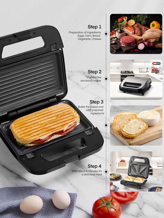 Image du produit Fohere Sandwichmaker 6 in 1