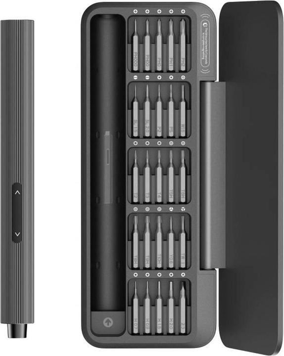 Productafbeelding Xiaomi Elektrische schroevendraaierset QWLSD010, 25 in 1 (Gleuf, Inbus, Tri-Wing)